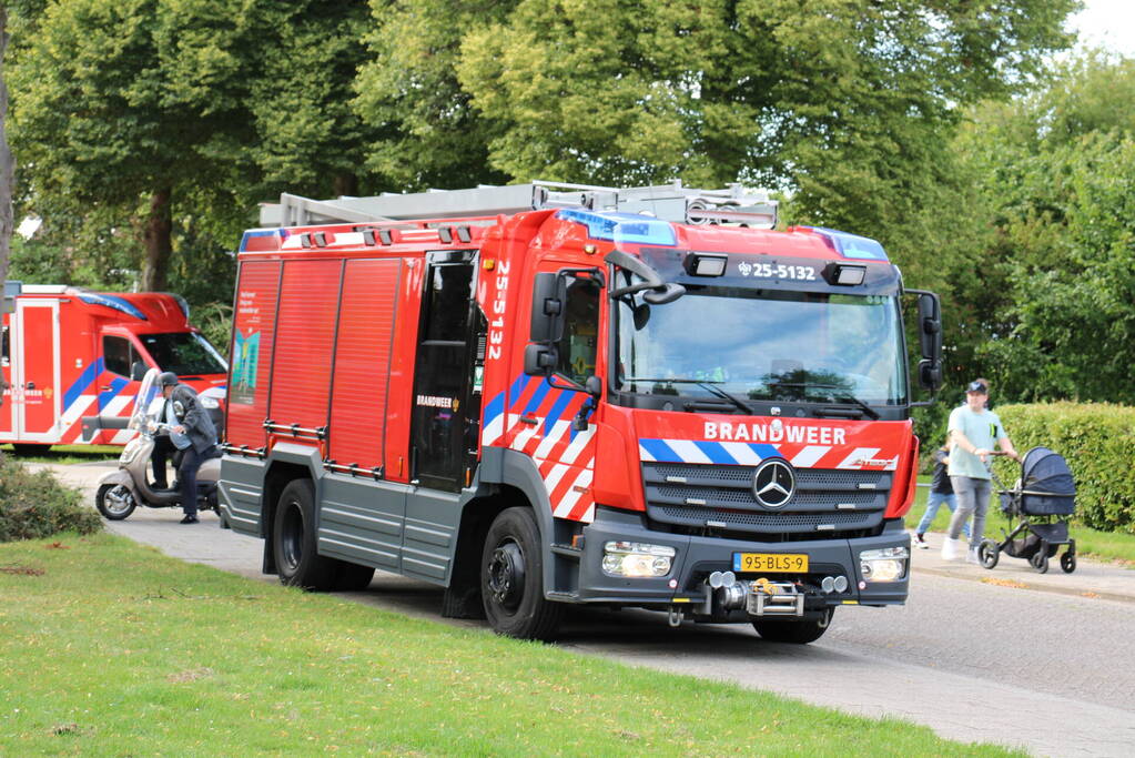 Rookontwikkeling bij woningbrand