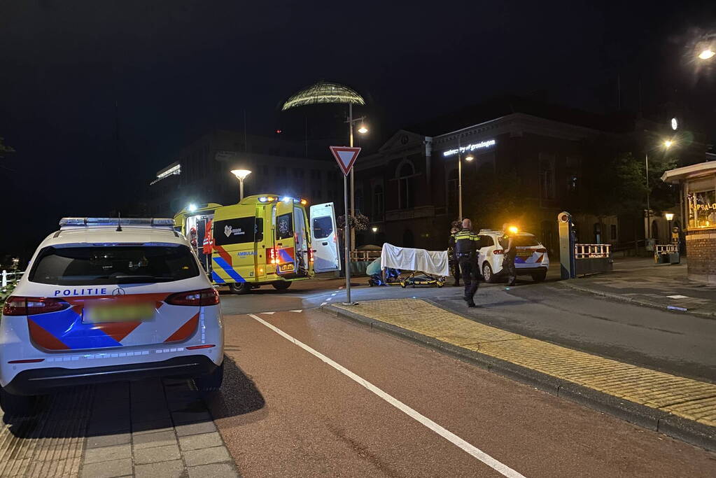 Voetganger gewond bij aanrijding