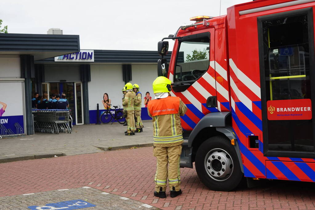 Action opnieuw ontruimd vanwege gaslucht