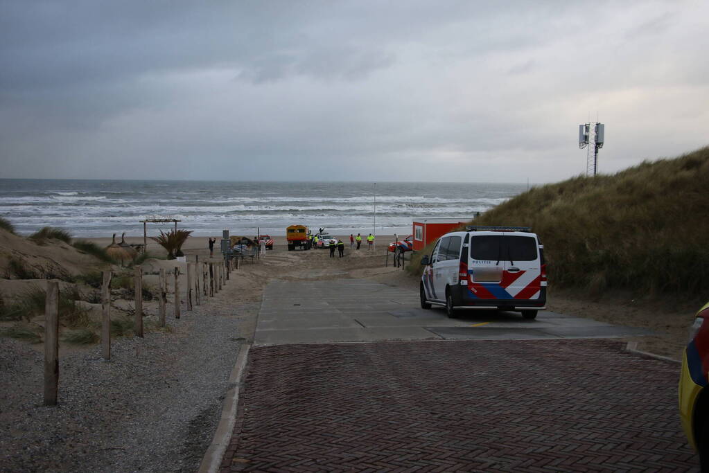 Grote zoekactie op zee naar vermist persoon