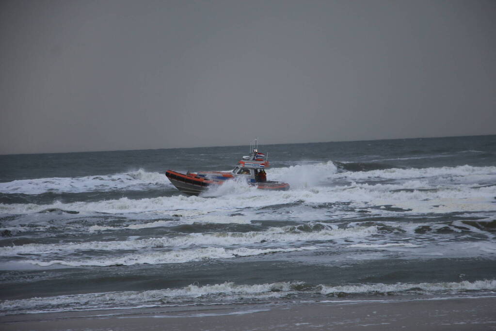 Grote zoekactie op zee naar vermist persoon