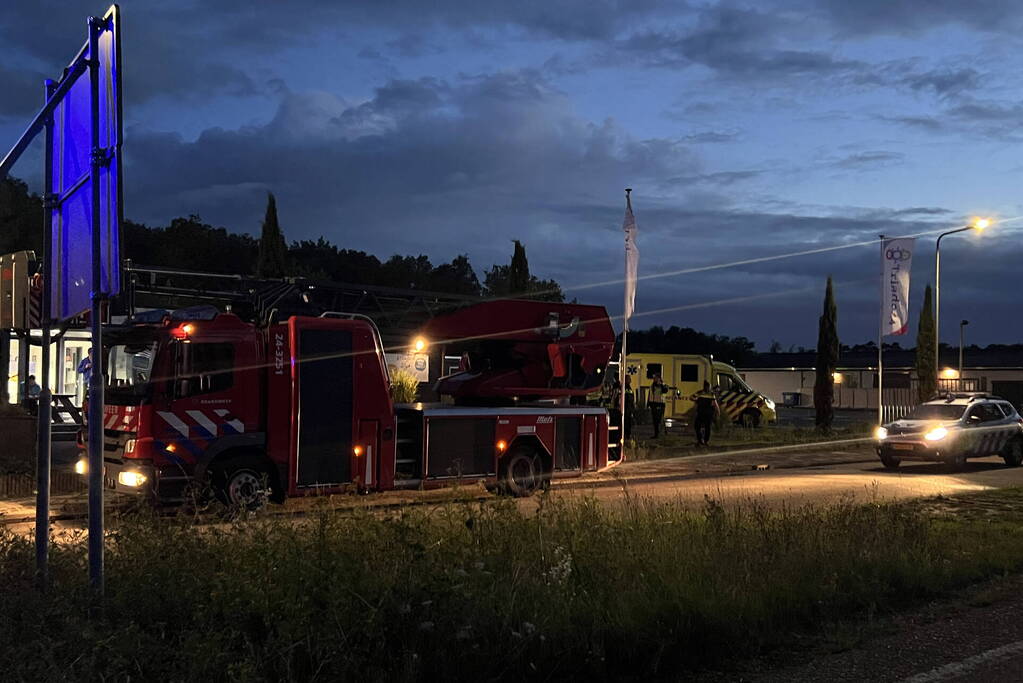 Brand in gebouw snel onder controle