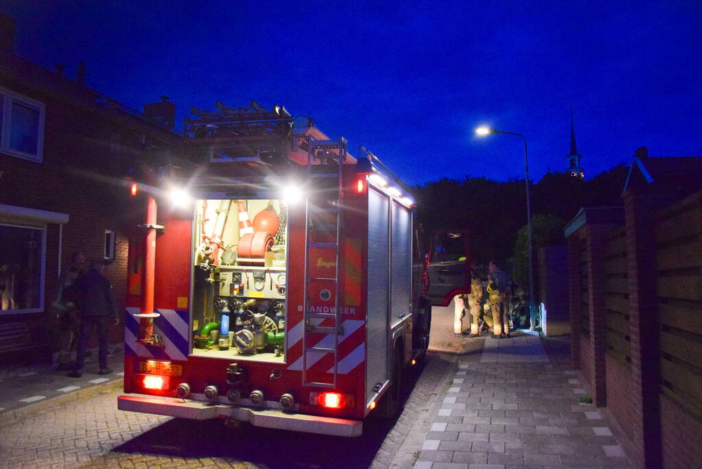 Brandweer ingezet voor kortsluiting in lantaarnpaal