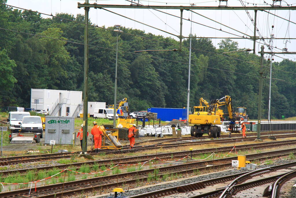 Grote werkzaamheden aan spoor van start