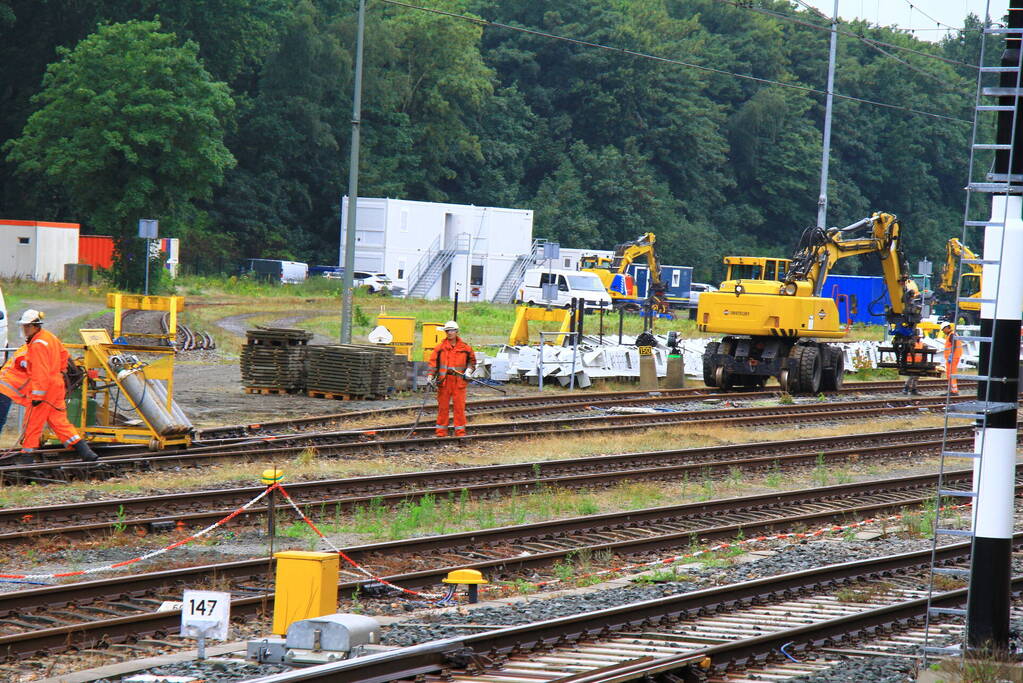 Grote werkzaamheden aan spoor van start