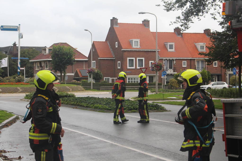 Takken van boom gezaagd na harde wind