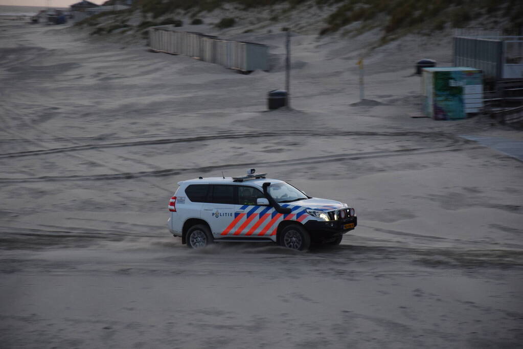 Zoekactie na melding zwemmer in de problemen