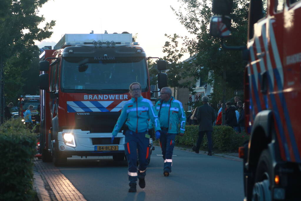 Grote brand in loods