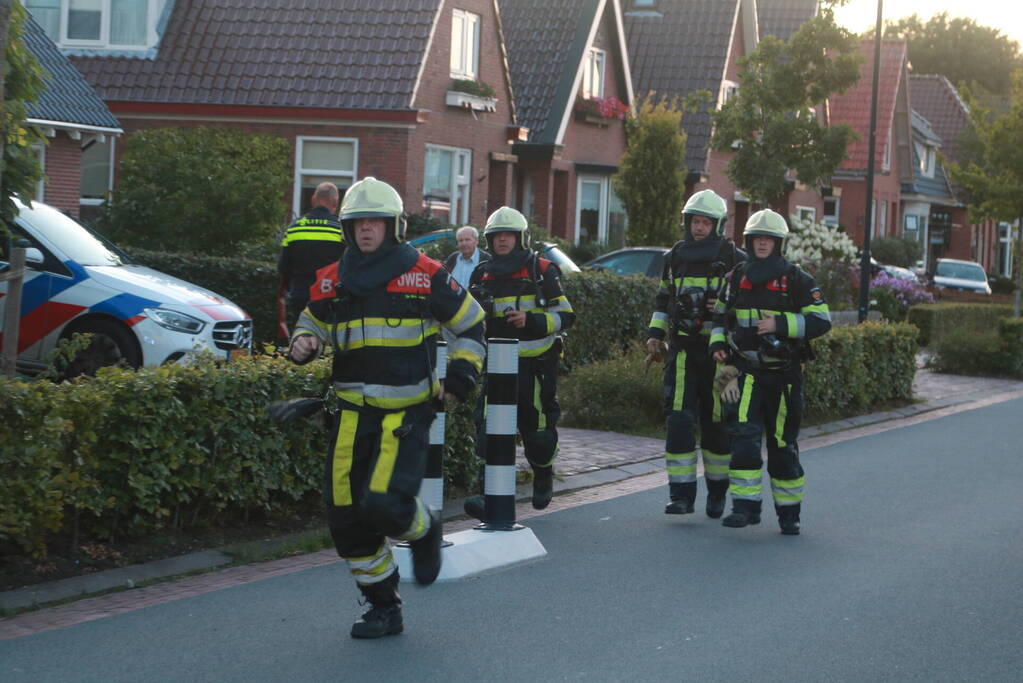 Grote brand in loods