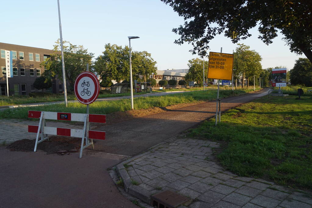 Aanleg van doorfietsroute begonnen