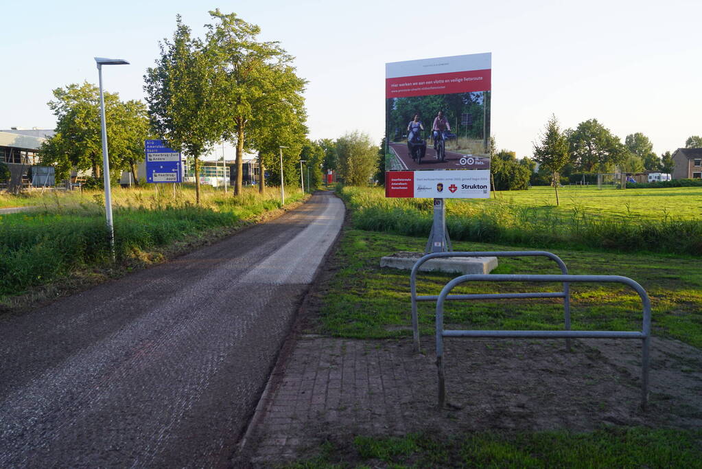 Aanleg van doorfietsroute begonnen