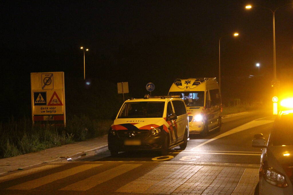 Motorrijder onderuitgegaan bij eenzijdig ongeval