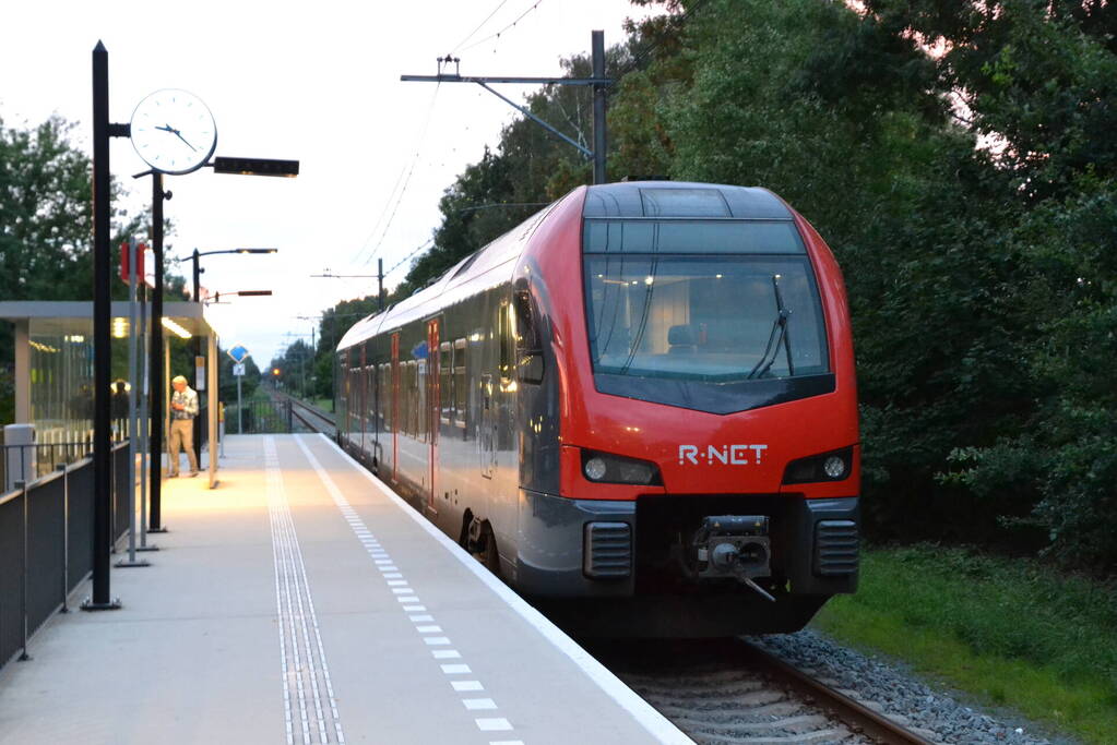 Trein valt stil door technische storing