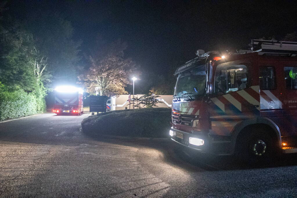 Brand in toiletruimte van verpleeghuis