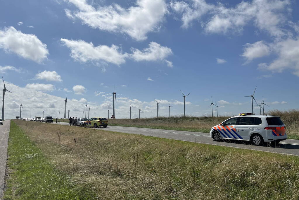 Motorrijder gewond bij botsing met auto