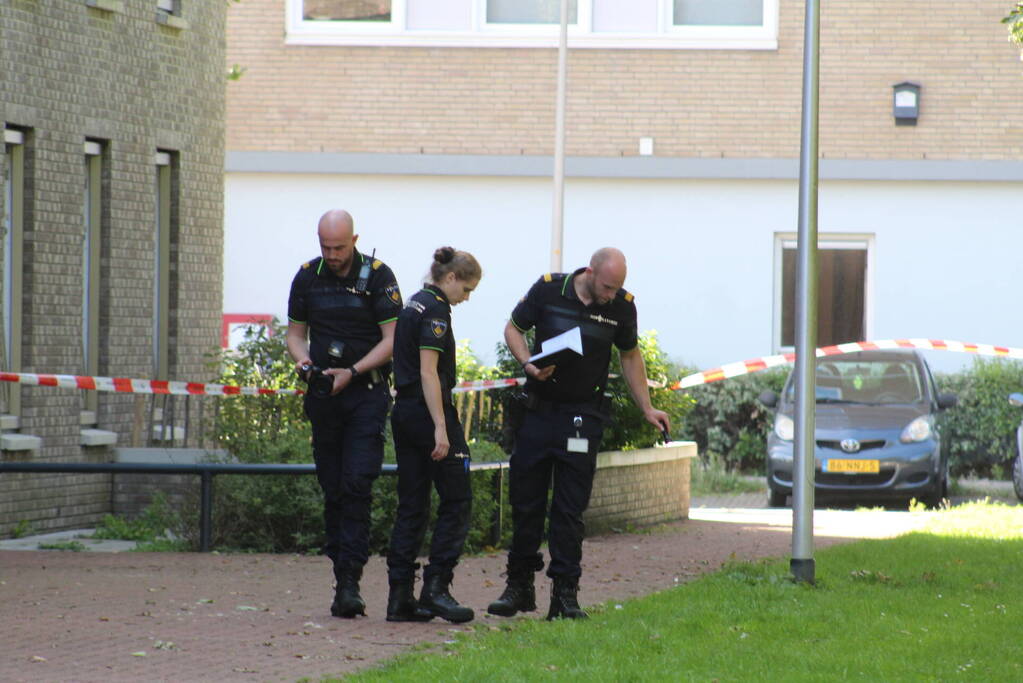 Grote politieinzet in woonwijk