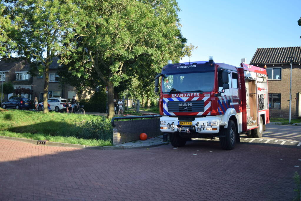 Brand in leegstaand gebouw