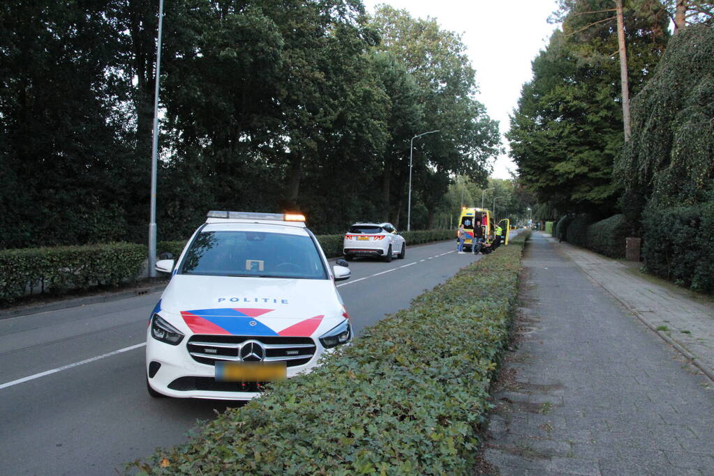 Fietser lelijk ten val na eenzijdig ongeval