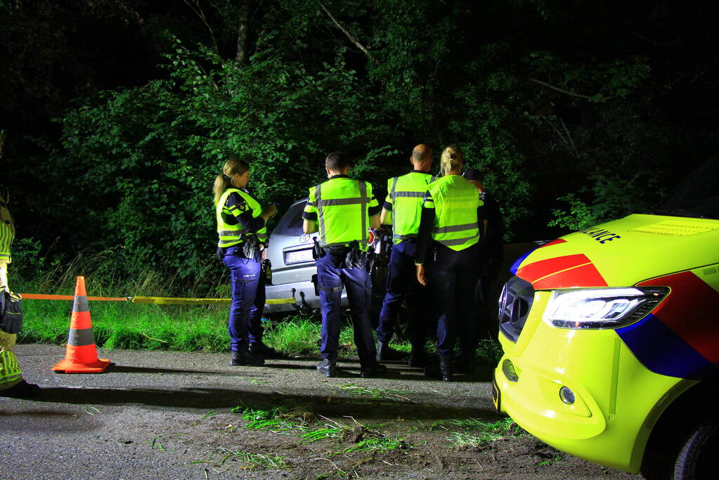 Poolse bestuurder raakt uit de bocht