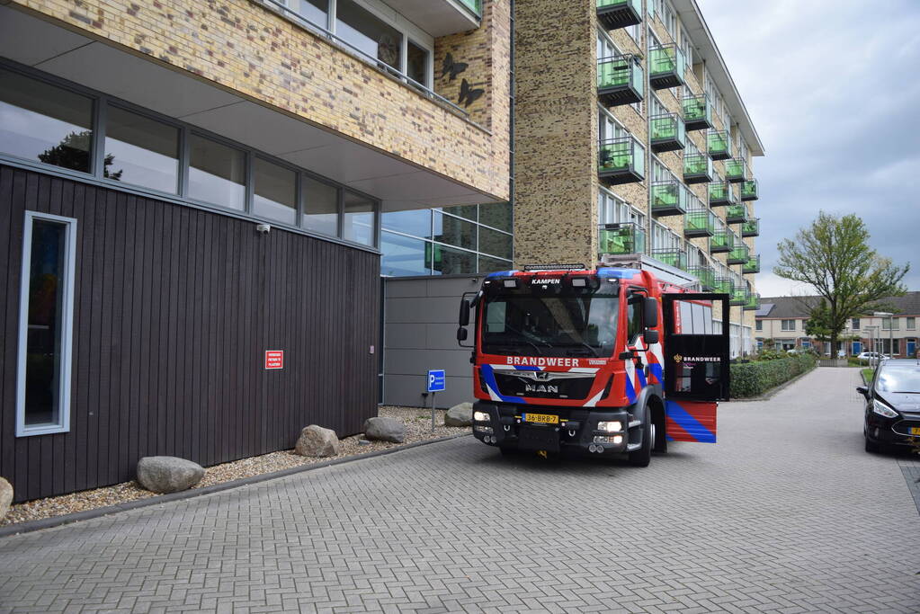 Pannetje op het vuur zorgt voor rookontwikkeling