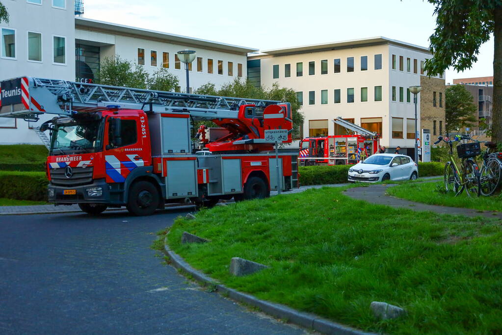 Brand in parkeergarage