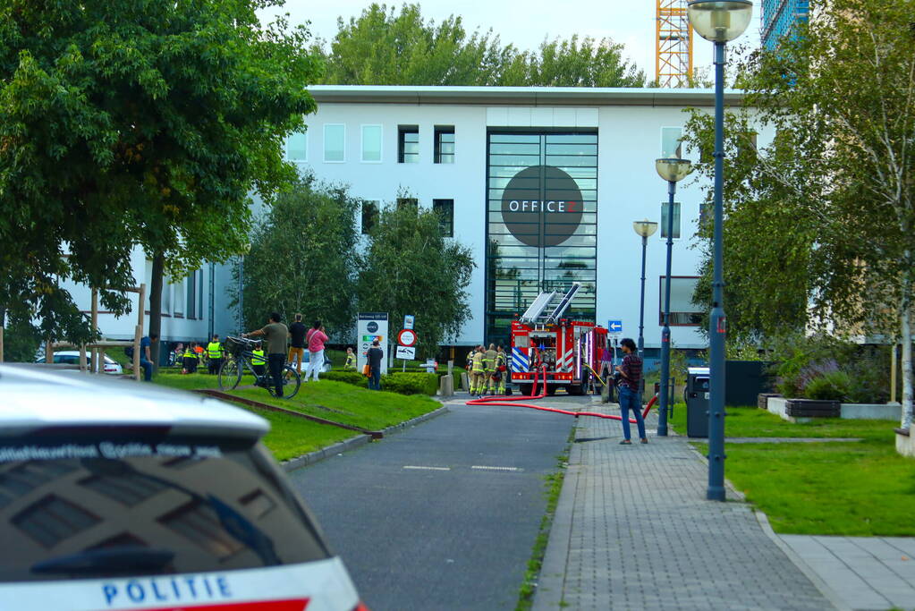 Brand in parkeergarage