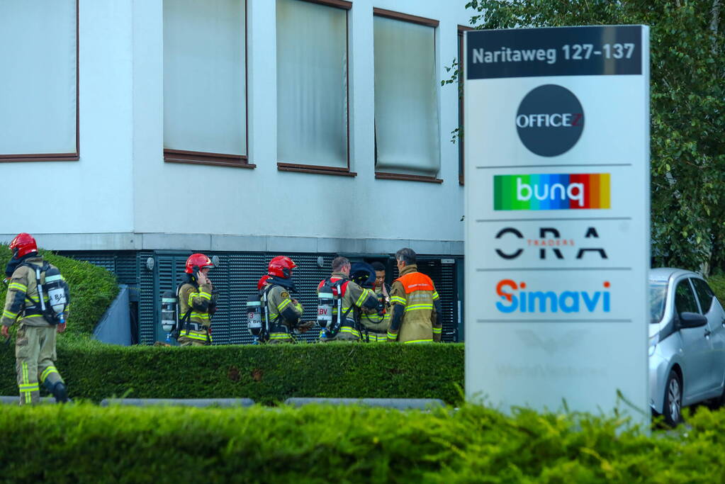 Brand in parkeergarage