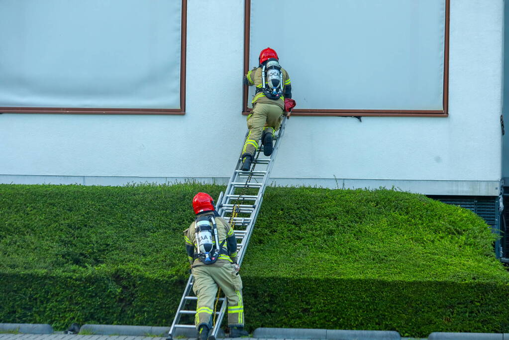 Brand in parkeergarage