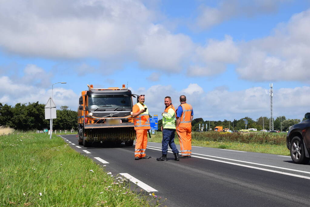 Palmolie spoor zorgt voor enorme gladheid