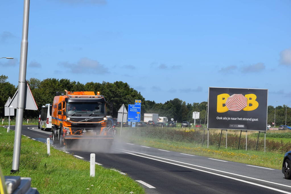 Palmolie spoor zorgt voor enorme gladheid