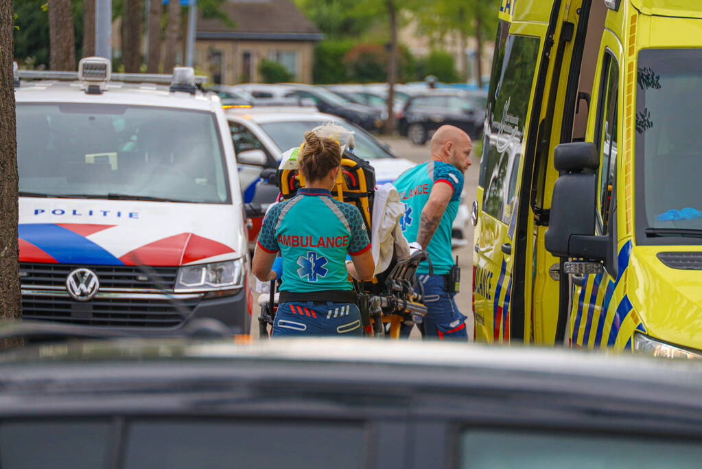 Veel schade bij botsing in Bovenmaten