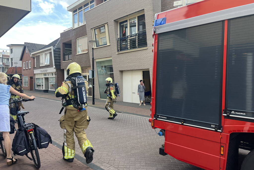 Snelle brandweerinzet bij woningbrand