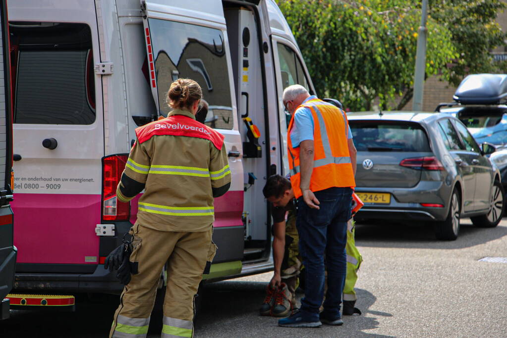 Brandweer ingezet voor gaslekkage in woning