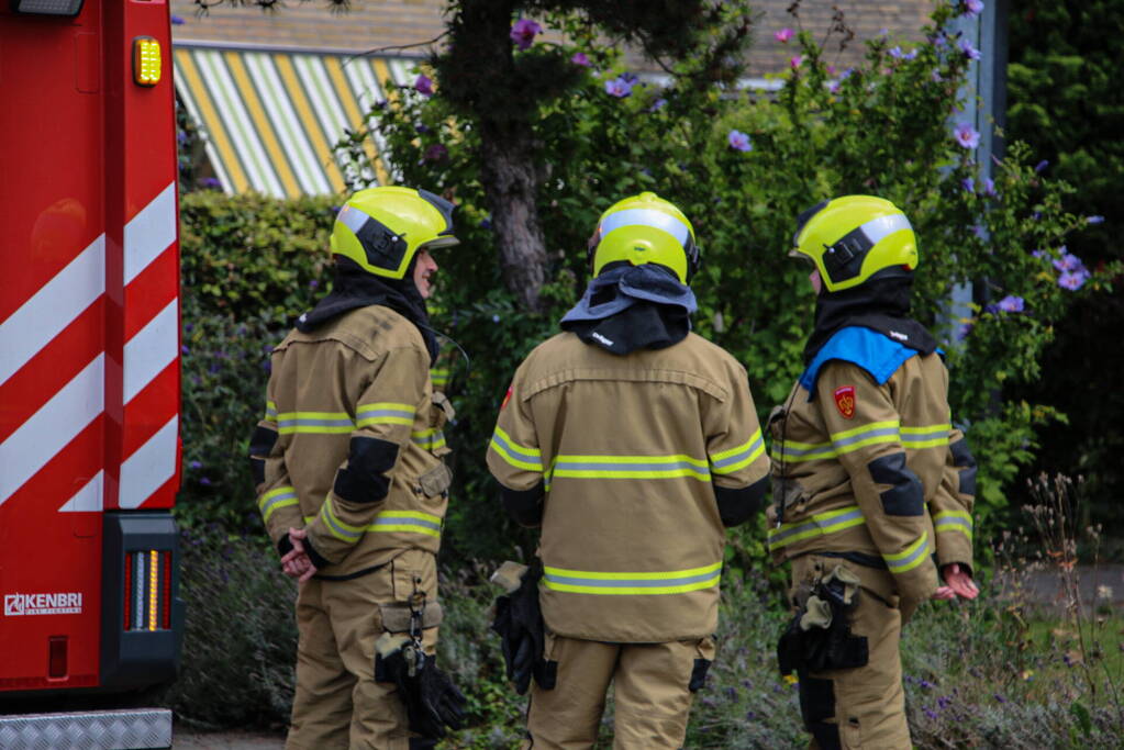 Brandweer ingezet voor gaslekkage in woning