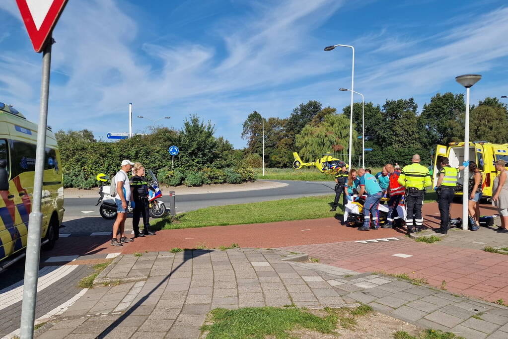 Jongeman ernstig gewond bij ongeval met elektrische step