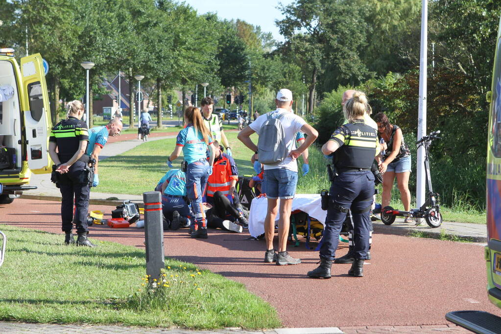 Jongeman ernstig gewond bij ongeval met elektrische step