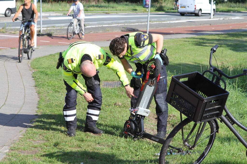 Jongeman ernstig gewond bij ongeval met elektrische step