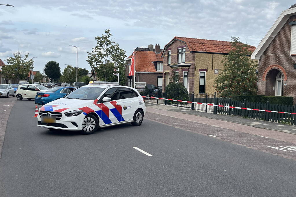 Hevige schade bij ongeval op kruising