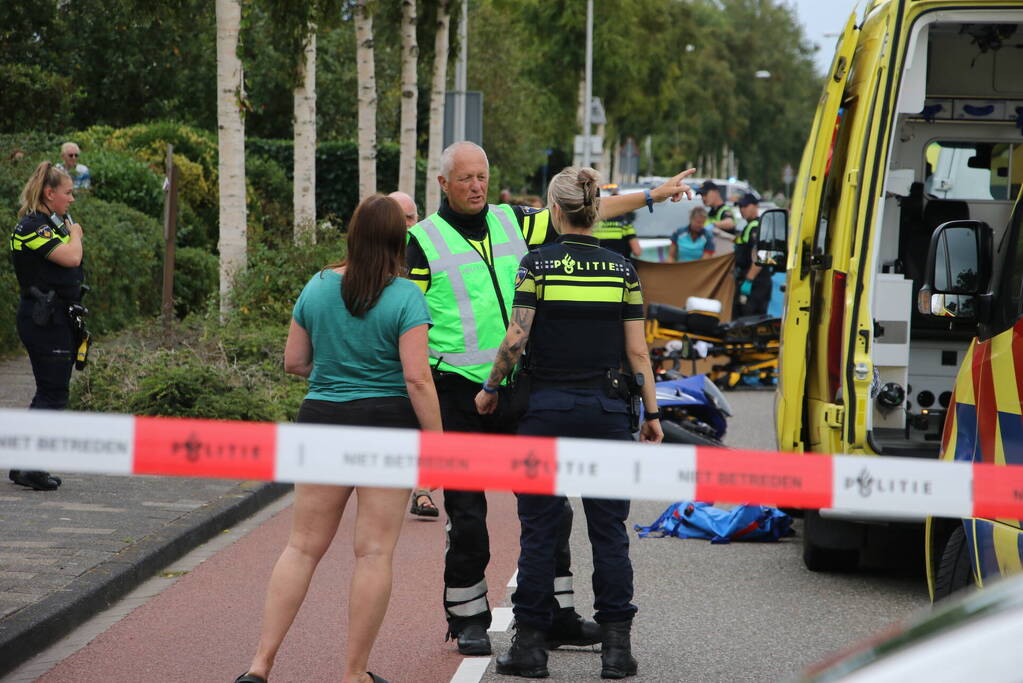 Motorrijder overleden na ongeval