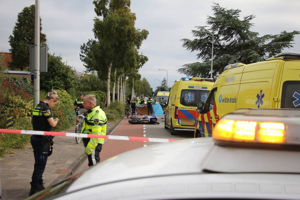 Motorrijder overleden na ongeval