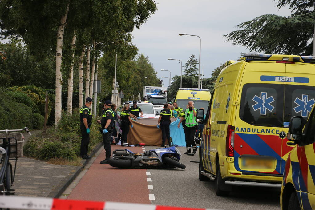 Motorrijder overleden na ongeval