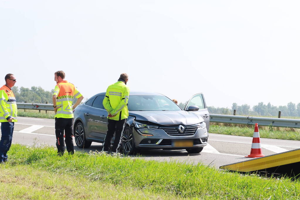 Schade bij kop-staart botsing