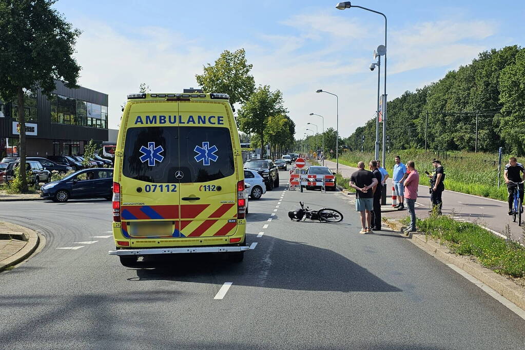 Aanrijding tussen automobilist en fietser