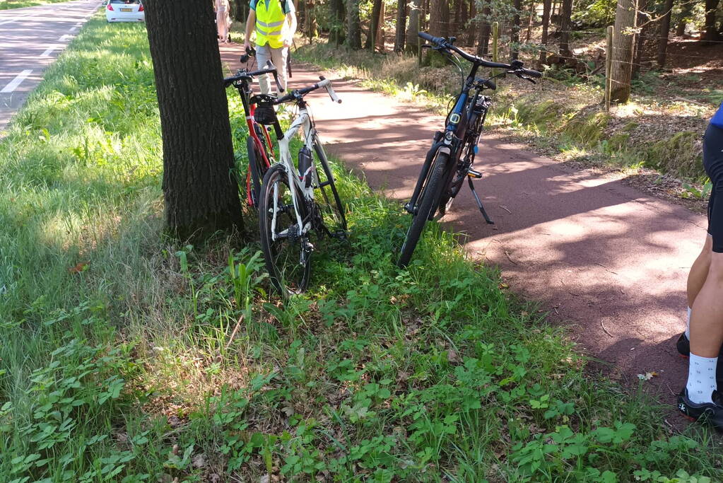 Wielrenner gewond na val