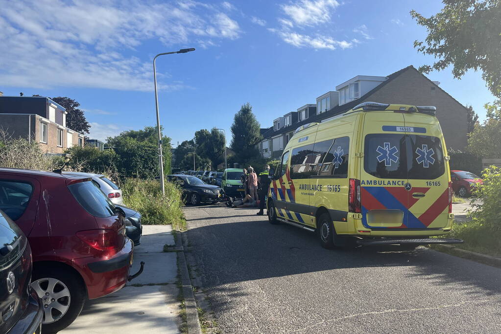 Fietser gewond bij botsing