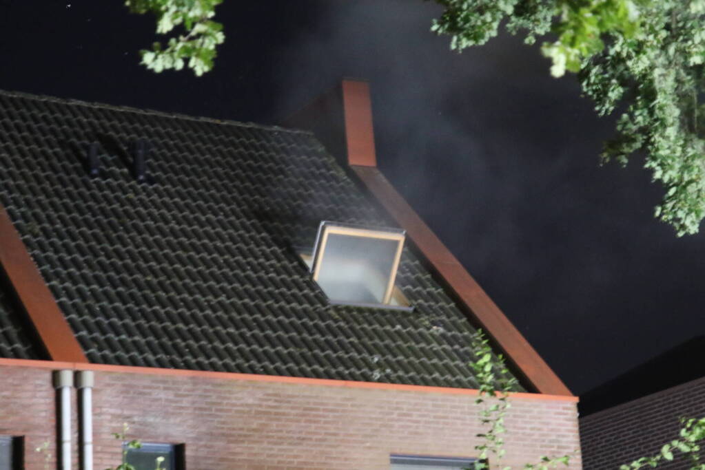 Brand in woning snel geblust