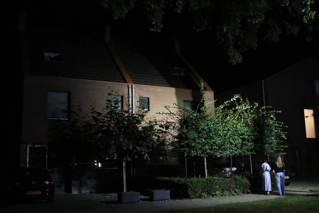 Brand in woning snel geblust