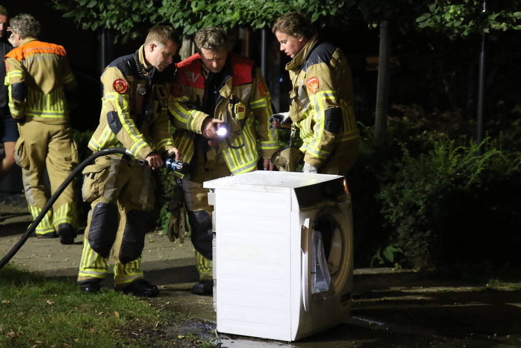 Brand in woning snel geblust