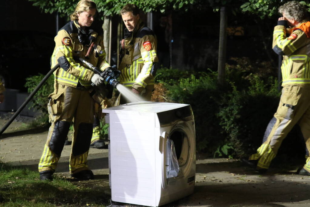 Brand in woning snel geblust