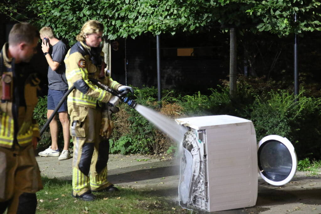 Brand in woning snel geblust